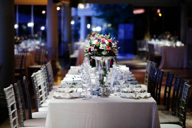 Wedding Guest Dining Table Decorations